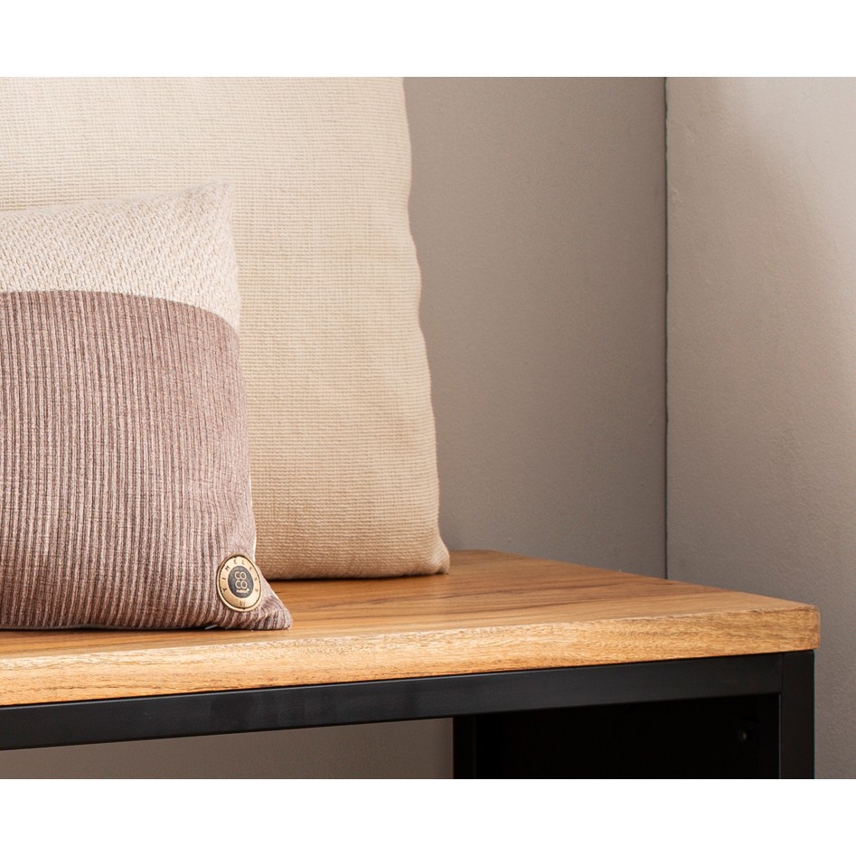 Banco de Madera Maciza de Acacia 120x45x35 cm