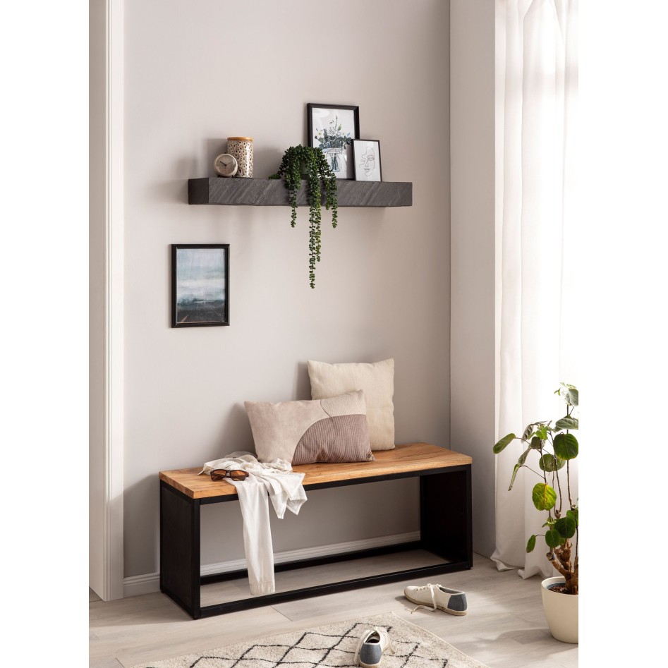 Estante de pared 90x10x20 cm 