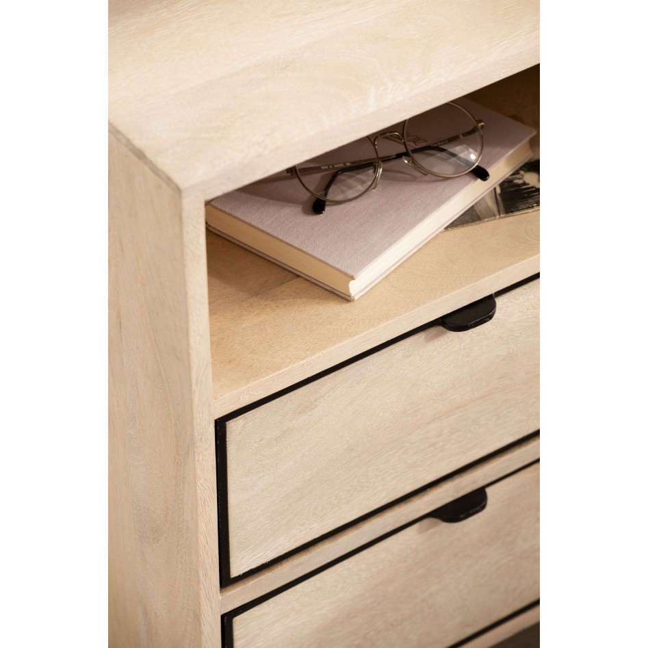 Mesita de Noche 43x60x30 cm