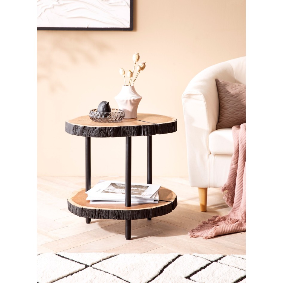 Mesa Auxiliar Redonda 45x45x50 cm