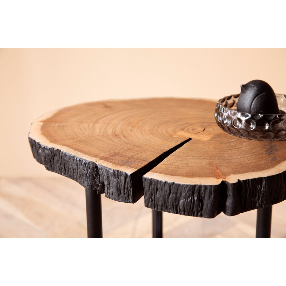 Mesa Auxiliar Redonda 45x45x50 cm