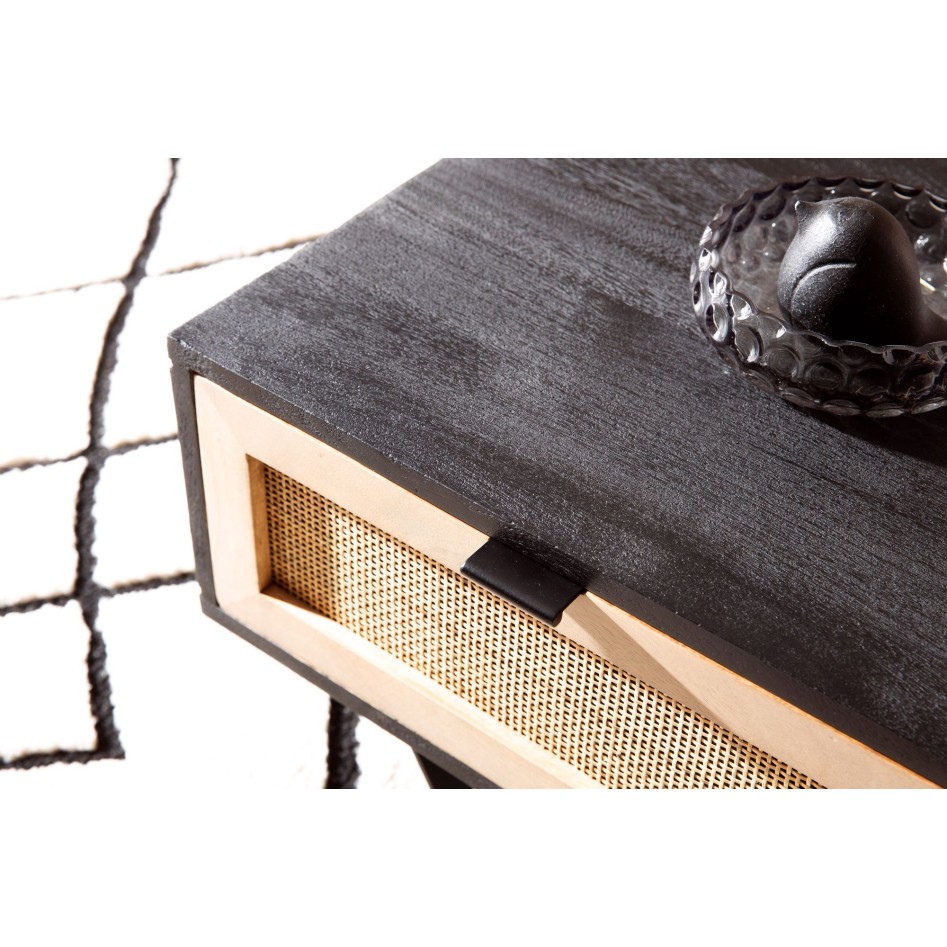 Mesa de Centro Moderna Rectangular 90x45x37 cm