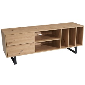 Mueble bajo para TV de roble decorativo 150x55x40 cm