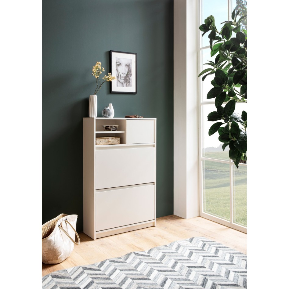 Zapatero Blanco 71x110x24 cm