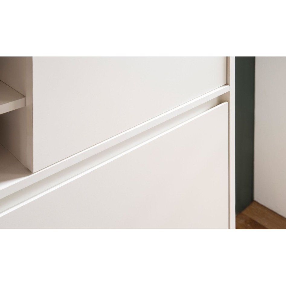 Zapatero Blanco 71x110x24 cm