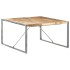 Mesa de comedor madera de mango rugosa 140x140x75