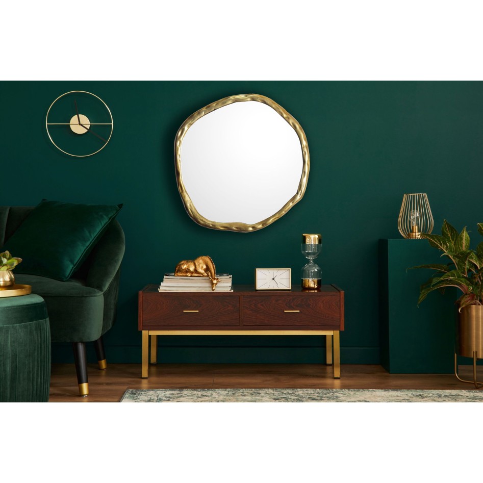 Espejo de pared asimétrico 60x60 cm