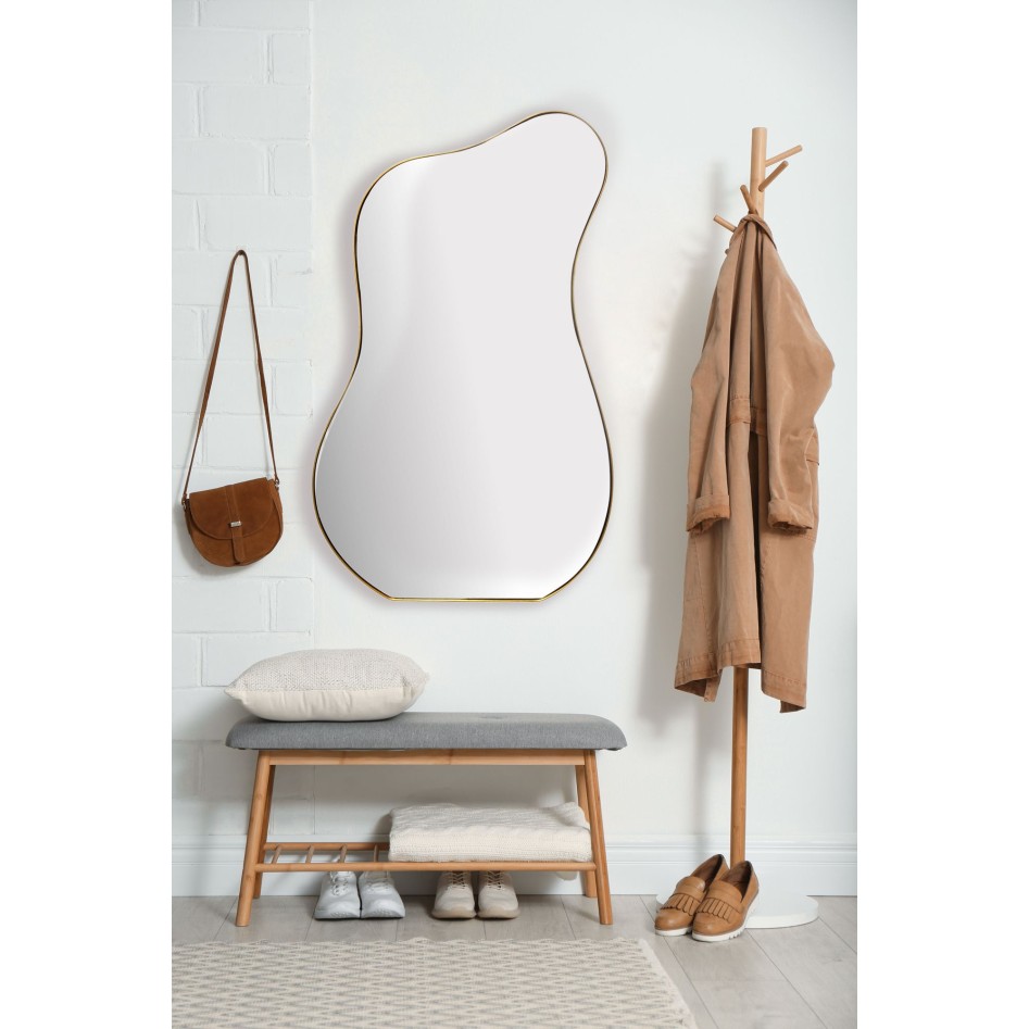 Espejo de pared asimétrico 60x100 cm 