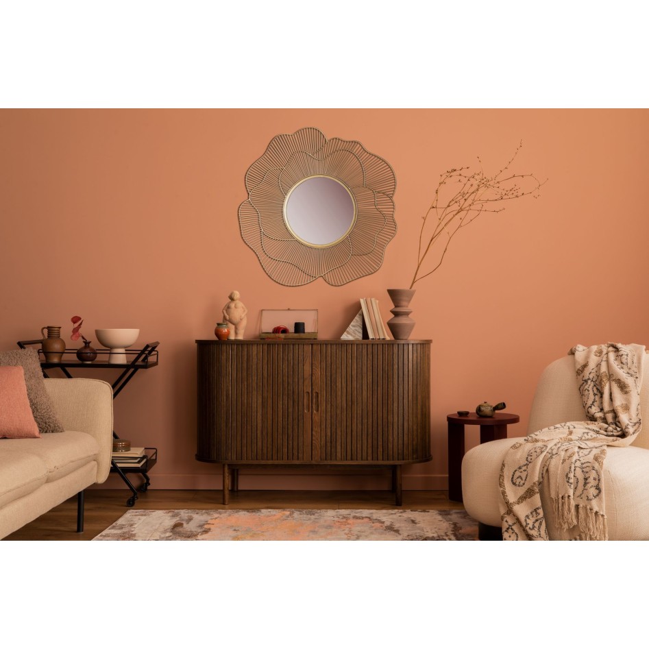 Espejo de pared rosa 77 cm