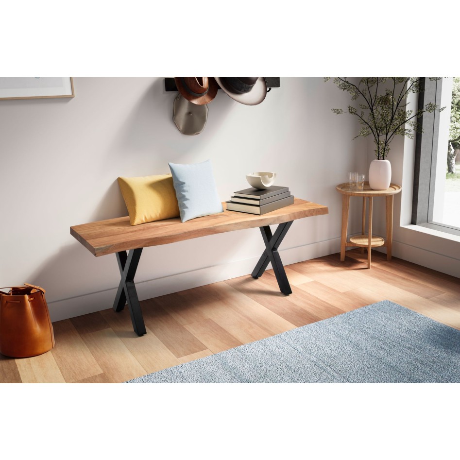 Banco de armario 120x40x45,5 cm