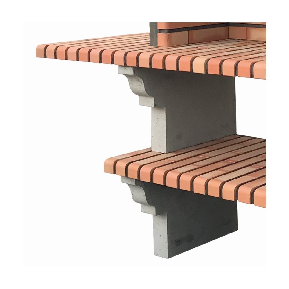 Oferta -Barbacoa con fregadero Petra Articimentos, estilo Collippo