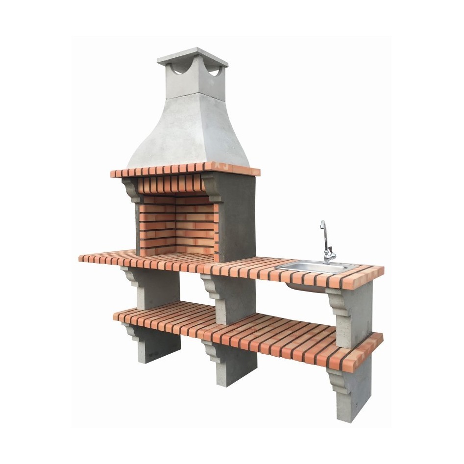 Oferta -Barbacoa con fregadero Petra Articimentos, estilo Collippo