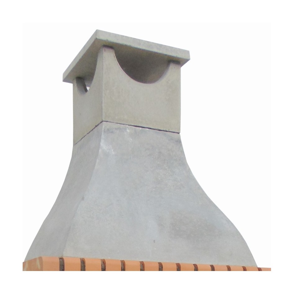 Oferta -Barbacoa Petra con 1 estante Articimentos, estilo Collippo