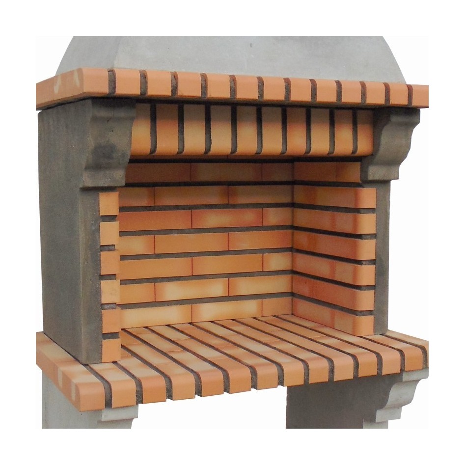 Oferta -Barbacoa Petra con 1 estante Articimentos, estilo Collippo