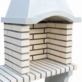 Barbacoa con 2 estantes Native Articimentos.