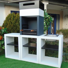 Módulo con fregadero para Barbacoa Mini Articimentos