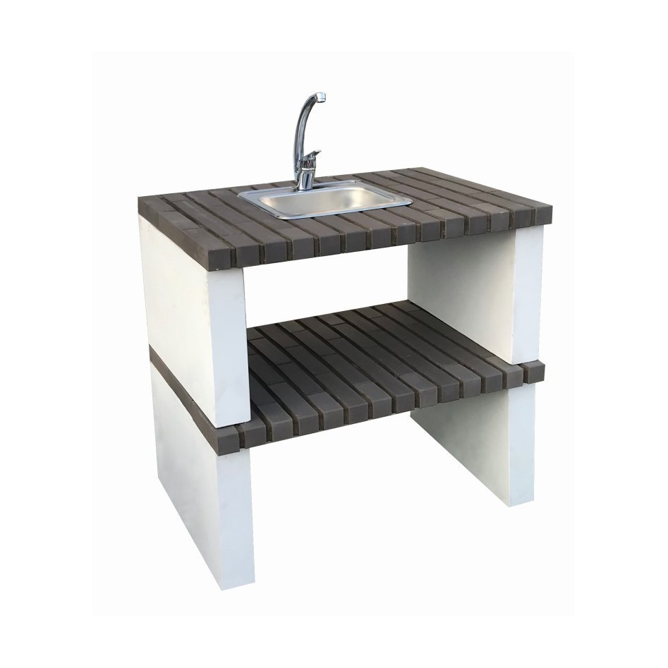 OFERTA - Barbacoa modular Connect Articimentos, estilo Collippo