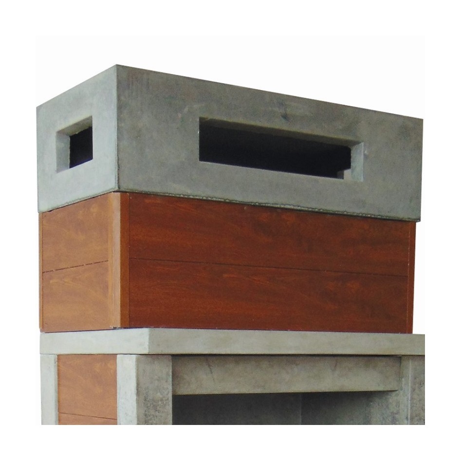 OFERTA - Barbacoa modular PVC Articimentos, estilo Collippo