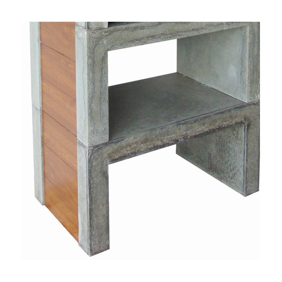 OFERTA - Módulo para Barbacoa modular PVC Articimento, estilo Collippo