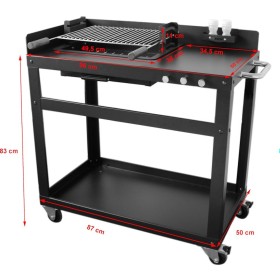 Barbacoa de carbón Linares