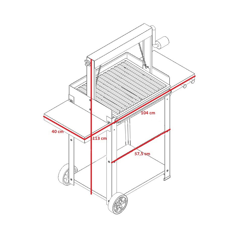 OFERTA -Barbacoa de carbón Montevideo.