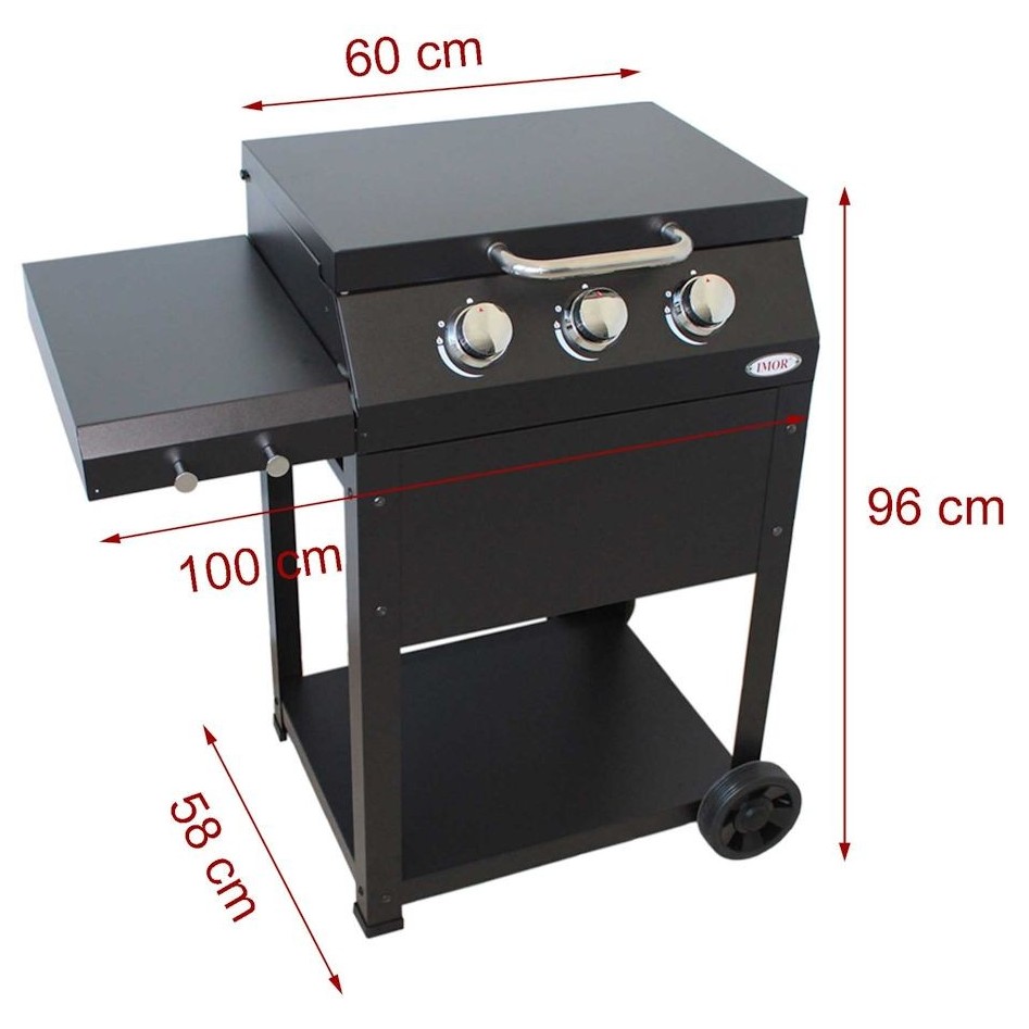 OFERTA - Barbacoa Miramar con parrilla para gas