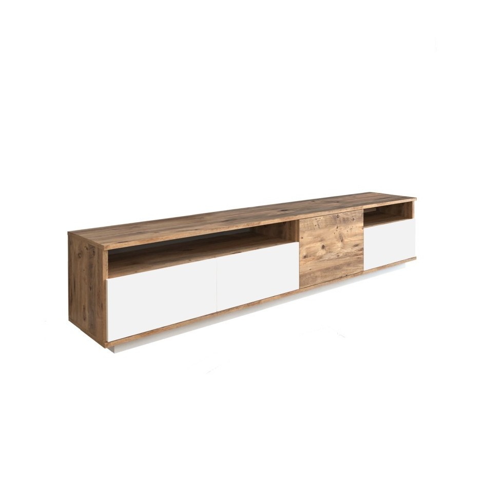 OFERTA - Mueble de tv Kailua Y127, Roble, 180x55x31cm