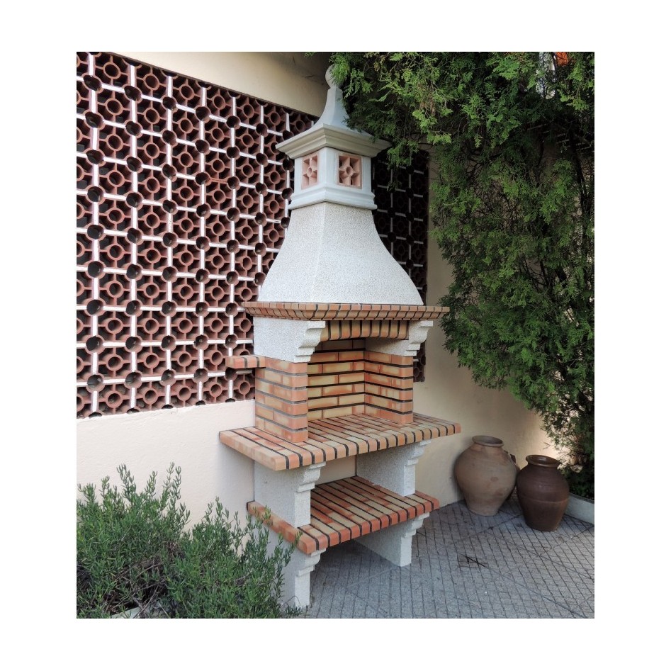 Oferta -Barbacoa con 2 encimeras, modelo Articimentos, estilo Collippo