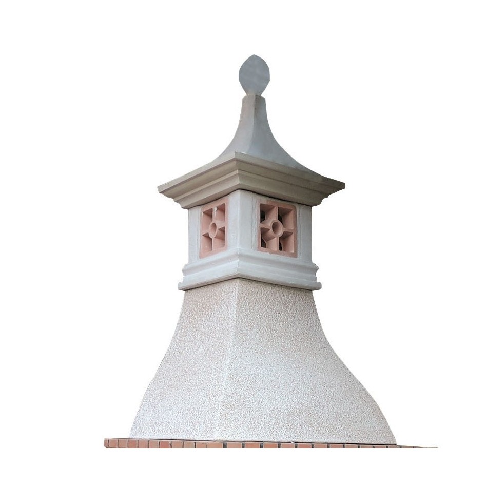 Oferta -Barbacoa con 2 encimeras, modelo Articimentos, estilo Collippo