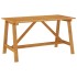 Mesa de comedor de jardín madera maciza de acacia