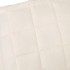 Manta con peso tela color crema claro 220x240 cm 11