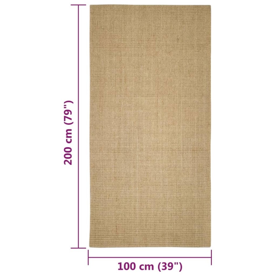 Alfombra de sisal para rascador 100x200