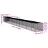 Gallinero con corral acero galvanizado gris 110x1221x110