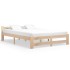 Estructura de cama de madera maciza de pino 180x200