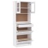 Aparador alto ALTA madera maciza de pino blanco 77x35x188