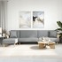 Sofá cama en forma de L tela gris claro 279x140x70