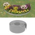 Borduras de jardín 5 uds polietileno gris 10 m 20