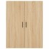 Armario de pared 2 unidades roble Sonoma 69,5x34x90