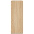 Armarios de pared 2 uds madera de ingeniería roble