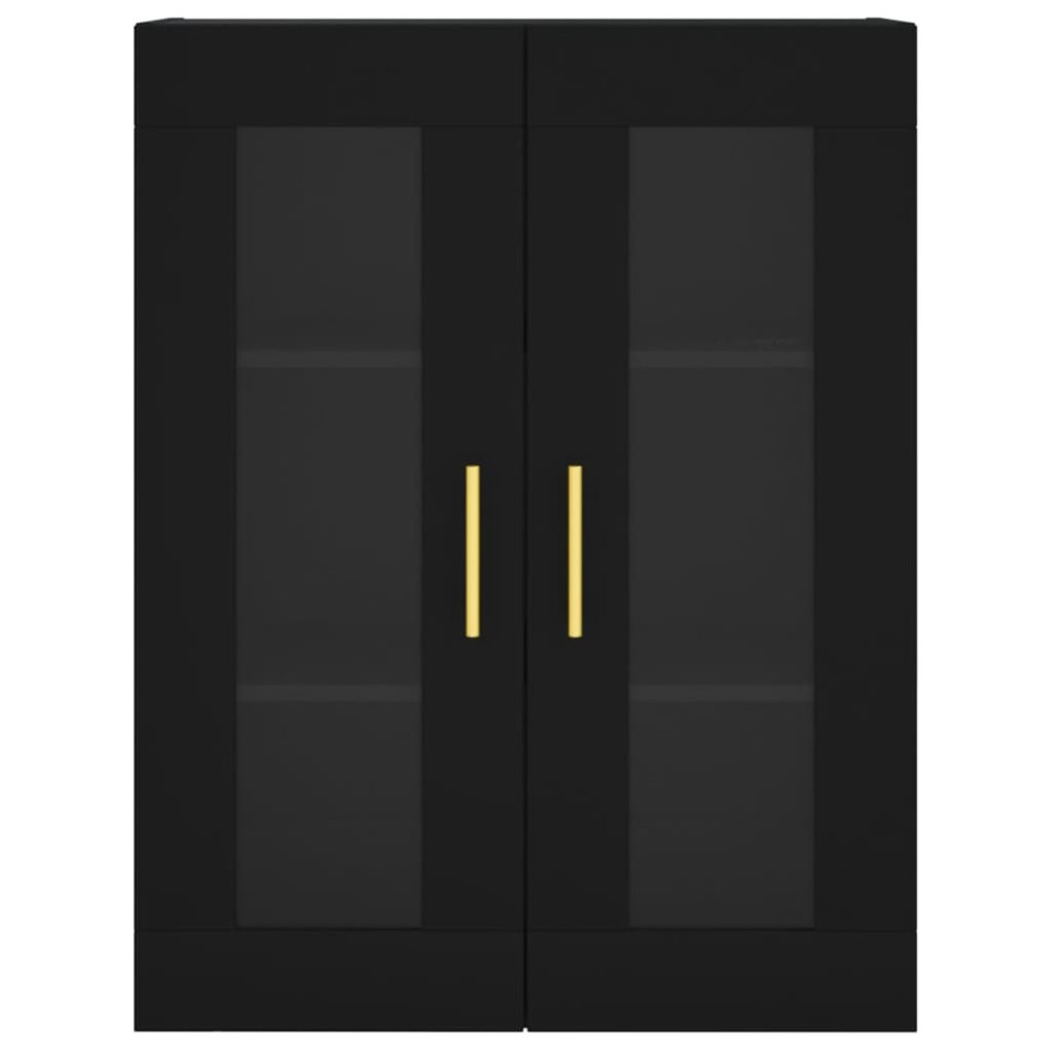 Armarios de pared 2 uds madera de ingeniería