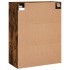 Armarios de pared 2 uds madera de ingeniería roble