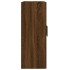 Armarios de pared 2 uds madera de ingeniería marrón