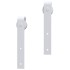 Puerta corredera con herrajes madera maciza de pino 85x210