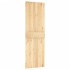 Puerta corredera con herrajes madera maciza de pino 70x210