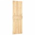 Puerta corredera con herrajes madera maciza de pino 70x210