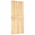 Puerta corredera con herrajes madera maciza de pino 90x210