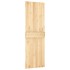 Puerta corredera con herrajes madera maciza de pino 70x210