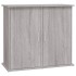 Soporte para acuario madera ingeniería gris Sonoma 81x36x73