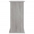 Soporte para acuario madera ingeniería gris Sonoma 81x36x73