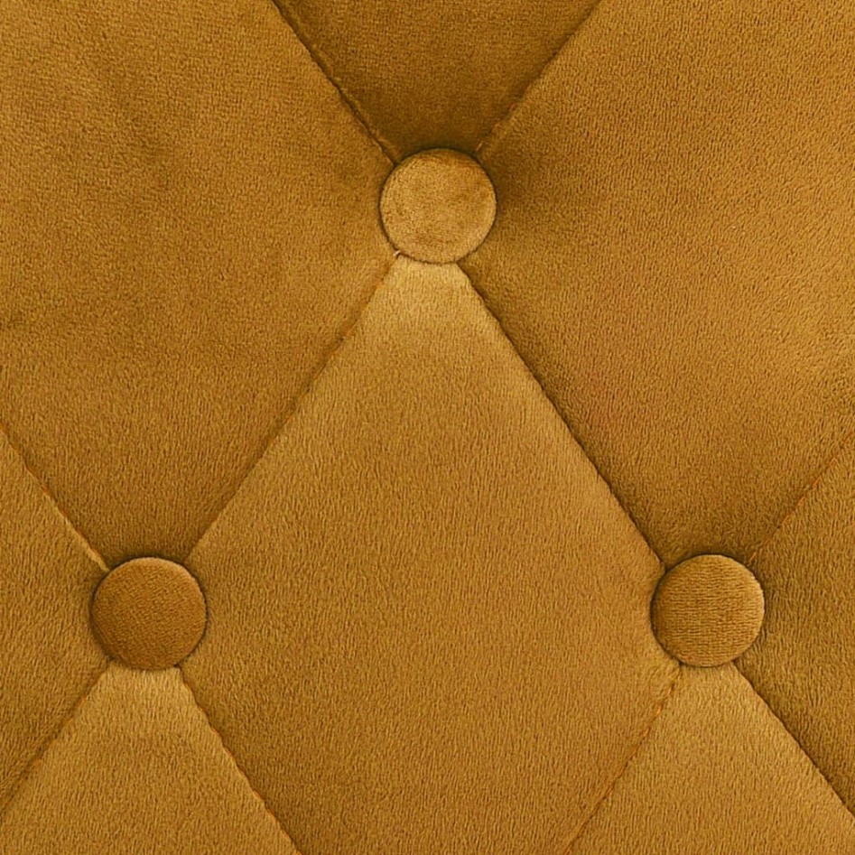 Taburetes de cocina 2 unidades terciopelo